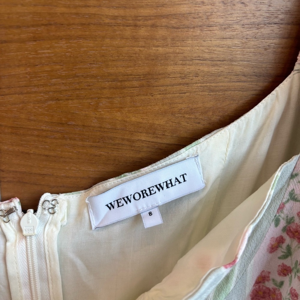 WEWOREWHAT ROSEWOOD MIDI DRESS, SIZE 8 - Picture 7 of 15